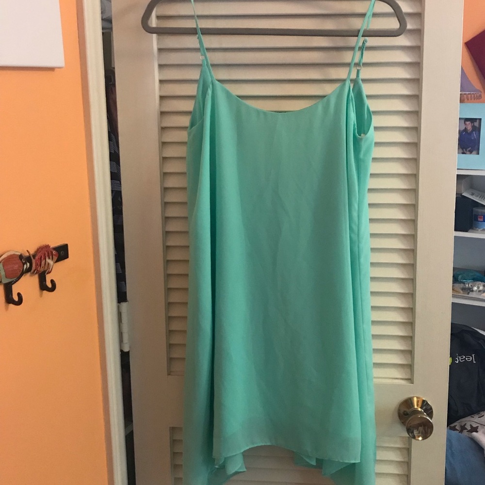 Teal BCBG semi-formal dress